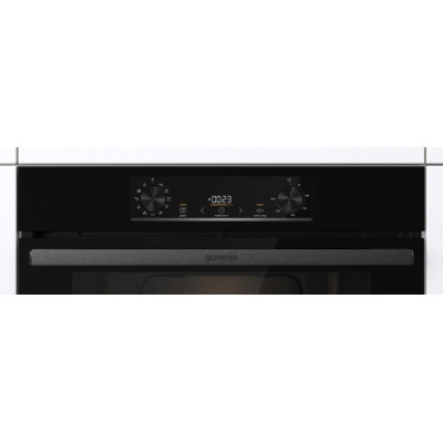 Gorenje Комплект (духовка електрична BO6735E05B + поверхня газова на склі GTW641EB), 743549, чорний