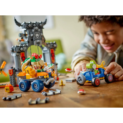 LEGO Конструктор LEGO Super Mario Mario Kart – Bowser та його замок