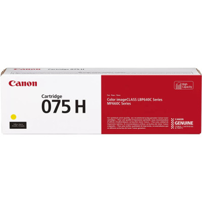 Canon Картридж Canon 075H MF664Cdw/MF667Cdw/LBP646Cdw/LBP647Cdw Yellow (2500 стор.)