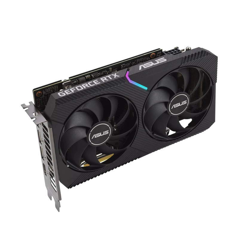 ASUS Відеокарта GeForce RTX 3060 12GB GDDR6 DUAL V2 DUAL-RTX3060-12G-V2
