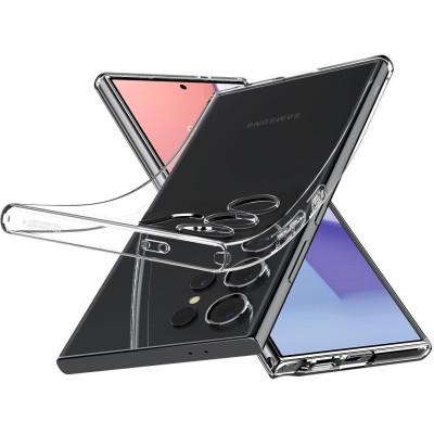 Spigen Чохол для Samsung Galaxy S24 Ultra, Liquid Crystal, Crystal Clear