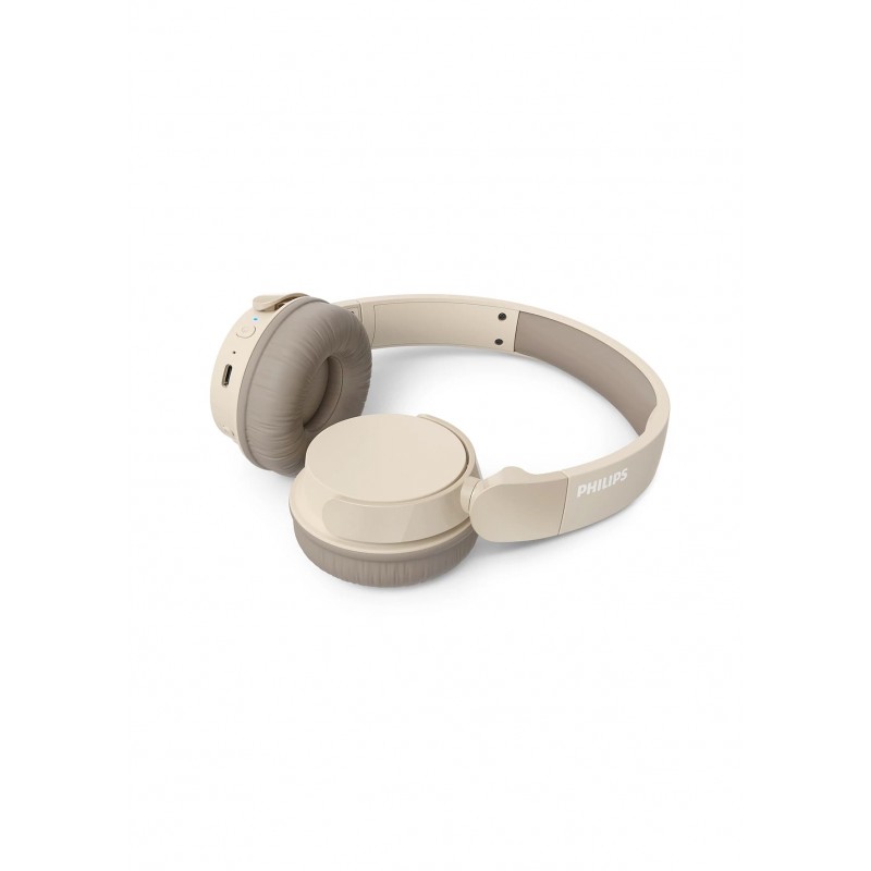 Philips Навушники On-ear TAH3209 BT 5.3, Wireless, Mic, Бежевий