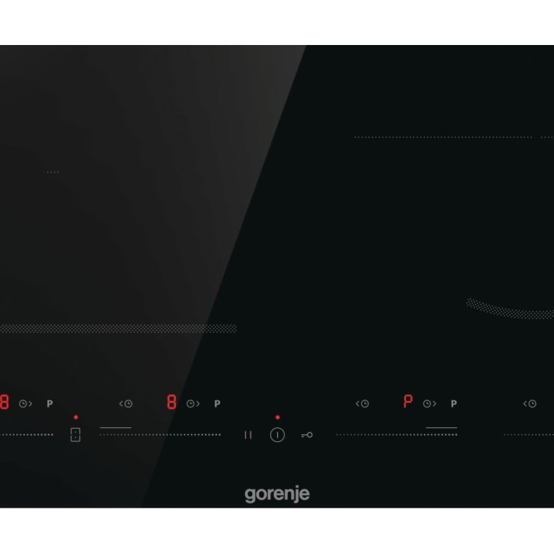 Gorenje Варильна поверхня індукційна, 60см, PowerBoost, TouchControl, збільшена площа приготування, чорний