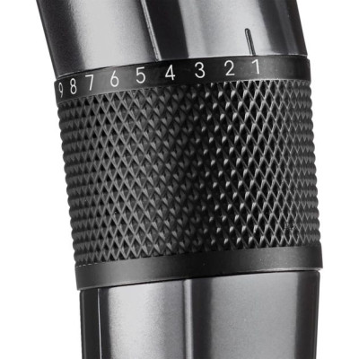 BaByliss Машинка для стриження, мережа+акум., вібраційний мотор, насадок-1, тример, кейс, титан.напил., чорний