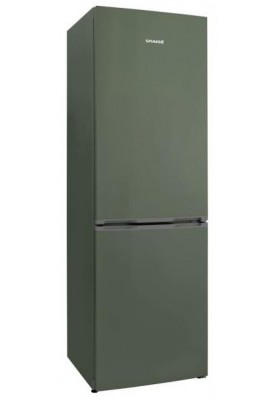 SNAIGE Холодильник з нижн. мороз., 185x60х65, холод.відд.-214л, мороз.відд.-88л, 2дв., A++, ST, сіро-зелений