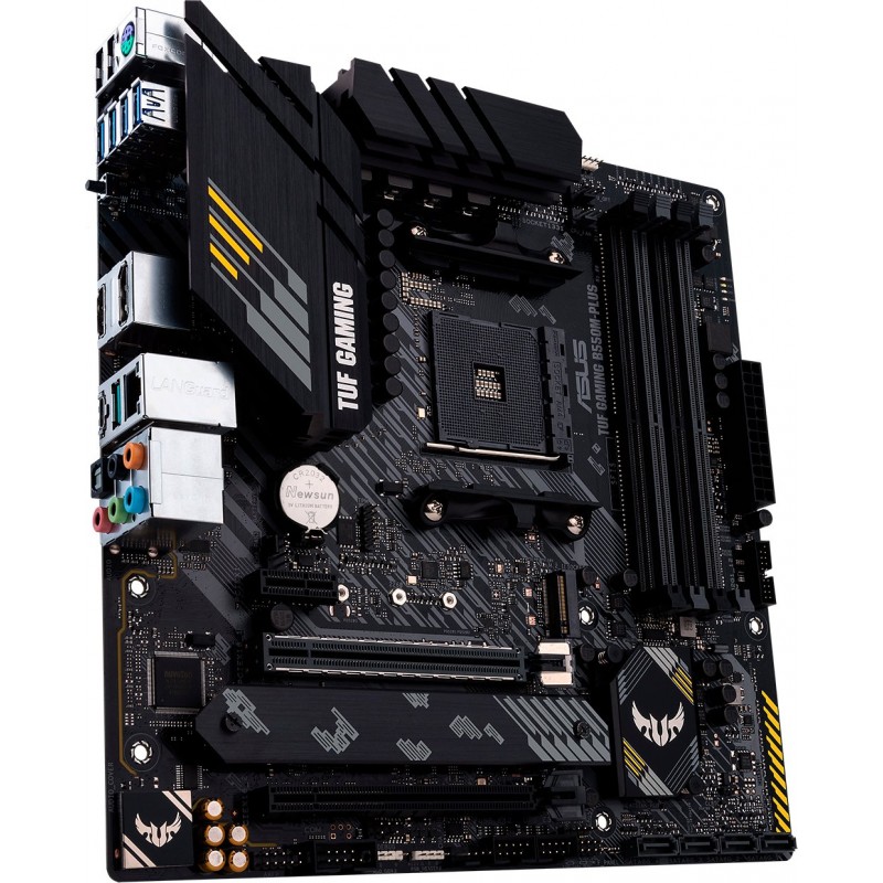 ASUS Материнcька плата TUF GAMING B550M-PLUS sAM4 B550 4xDDR4 M.2 HDMI DP mATX