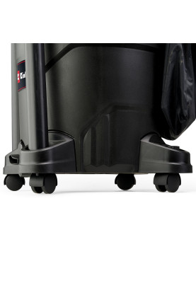 Einhell Пилосос професійний 1930 А, 1500 Вт, пластик 30 л, 190 мбар, шланг 2.5 м, кабель 3 м, розетка 2 кВт, 4.7 кг