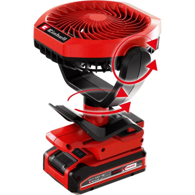Einhell Вентилятори акумуляторні GC-CF 18/110 Li - Solo, PXC, 18В, безщітковий, діам. 110 мм, 1500 м3/рік, 3 режими, 0.48 кг (без АКБ та ЗП) Einhell Вентилятори акумуляторні GC-CF 18/110 Li - Solo, PXC, 18В, безщітковий, діам. 110 мм, 1500 м3/рік, 3 режими, 0.48 кг (без АКБ та ЗП)