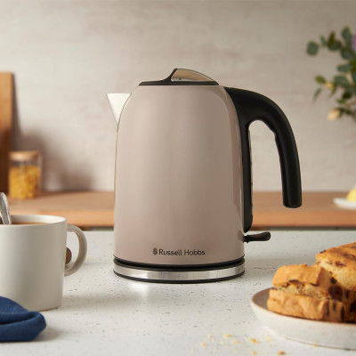Russell Hobbs Електрочайник Russell Hobbs, 1.7л, метал, мокко