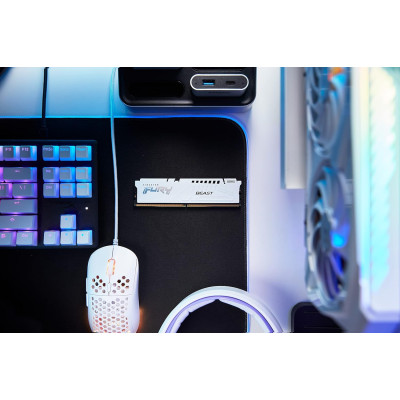 Kingston Пам'ять ПК Kingston DDR5 16GB 6400 FURY Beast EXPO Білий