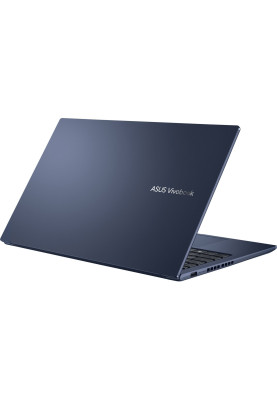 ASUS Ноутбук Vivobook 15 X1502ZA-BQ1207 15.6" FHD IPS, Intel i3-1215U, 8GB, F512GB, UMA, NoOS, Блакитний