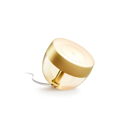 Philips Hue Настільний світильник розумний  Iris, 2000K-6500K, RGB, ZigBee, Bluetooth, димування, золотий