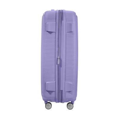 American Tourister Валіза American Tourister, Soundbox, поліпропілен, велика, 77см, 97/110л, TSA, 4 колеса, EXP, лавандовий