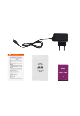 2E Мобільний телефон E182 2.4" 2SIM, 1700mAh, Чорний