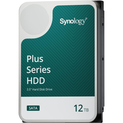 Synology Жорсткий диск 3.5" 12ТБ SATA 7200 Synology Жорсткий диск 3.5" 12ТБ SATA 7200