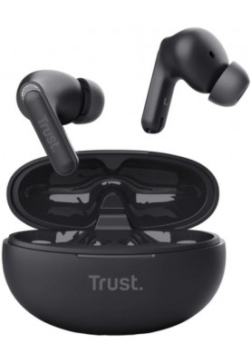 Trust Навушники TWS Yavi Earbuds BT 5.3, ENC, SBC, Mic, Чорний