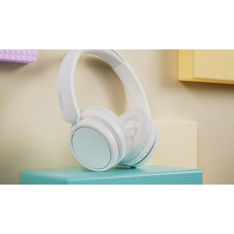 Philips Навушники Over-ear TAH5209 BT 5.3, SBC, Wireless, Mic, Білий