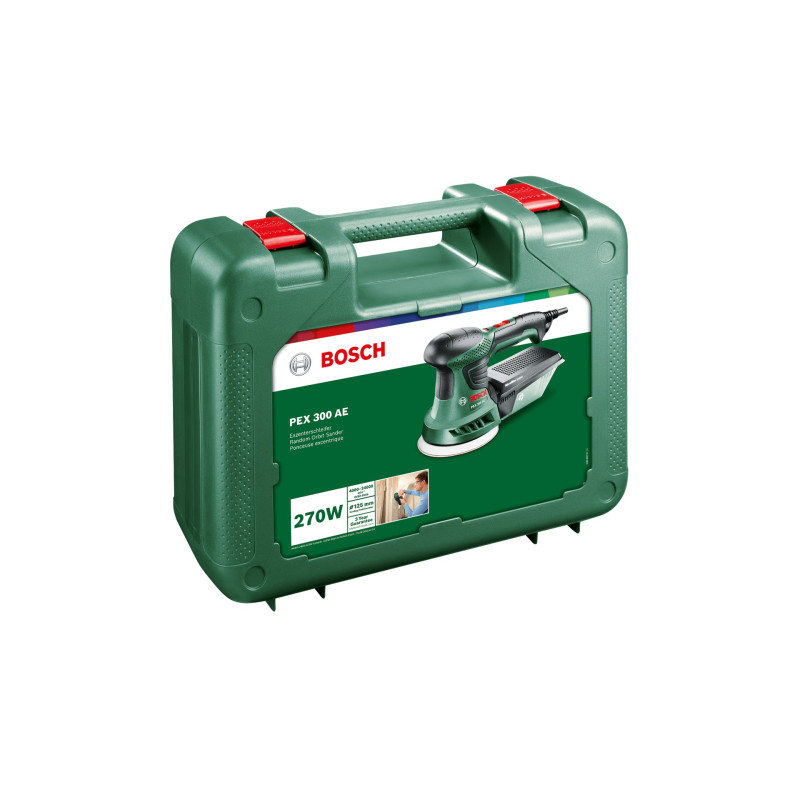 Bosch Шліфмашина ексцентрикова PEX 300 AE 200Вт 125мм 4000-24000об·хв 1.5кг