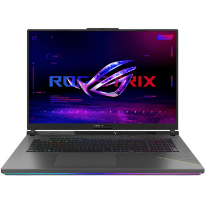 ASUS Ноутбук ROG Strix 18 G814PM-S9024 18" WQXGA IPS, AMD R9-8940HX, 16GB, F1TB, NVD5060-6, NoOS, Сірий