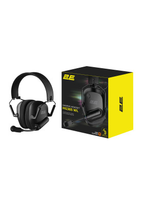 2E Gaming Гарнітура ігрова HG365, BT/WL, чорний