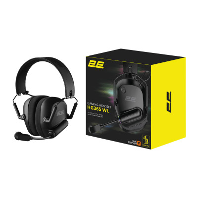 2E Gaming Гарнітура ігрова HG365, BT/WL, чорний