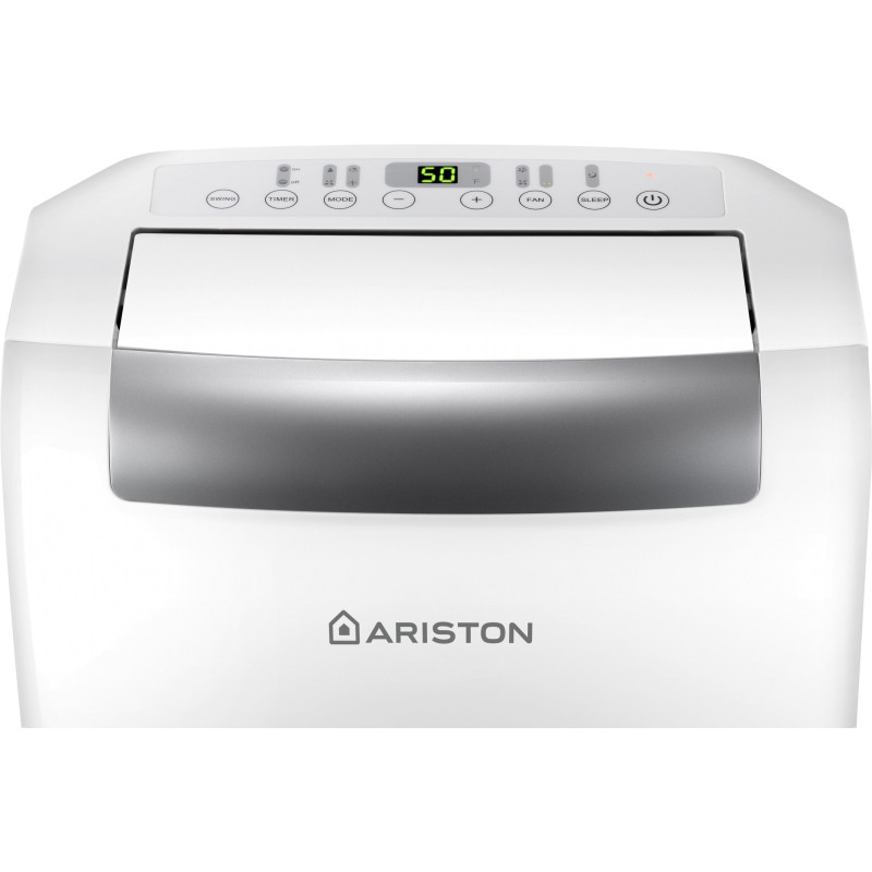 Ariston Кондиціонер мобільний Mobis Plus 10 20м2 on/off 10000BTU 3.1кВт A/- R290 білий