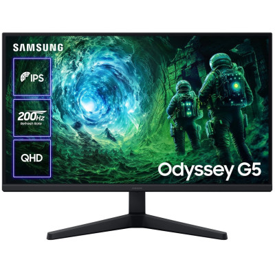 Samsung Монітор Samsung 27" Odyssey G5 27FG532E 2*HDMI, DP, IPS, 2560x1440, 240Hz, 0.3ms