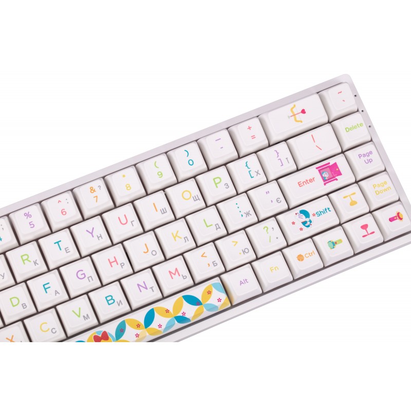 Akko Клавіатура 3068B Doraemon Rainbow CS Jelly Pink RGB