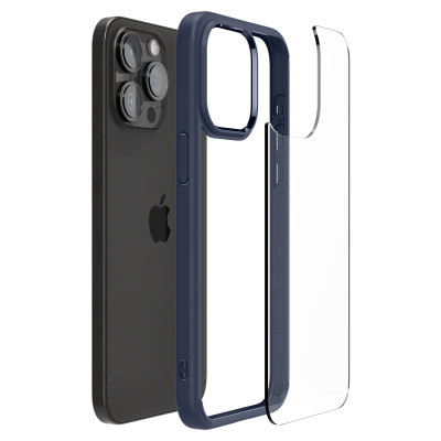 Spigen Чохол для Apple iPhone 15 Pro Max Ultra Hybrid, Navy Blue