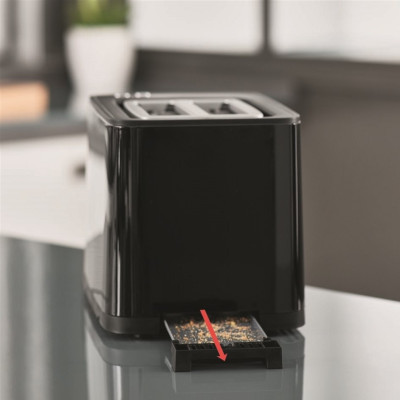 Tefal Тостер Digital, 850Вт, пластик, LED дисплей, чорний Tefal Тостер Digital, 850Вт, пластик, LED дисплей, чорний