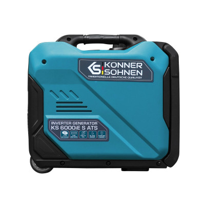 Könner & Söhnen Генератор бензиновий KS 6000iE ATS, 230, 5.5кВт, АВР(ATS), електростартер, 40кг Könner & Söhnen Генератор бензиновий KS 6000iE ATS, 230, 5.5кВт, АВР(ATS), електростартер, 40кг