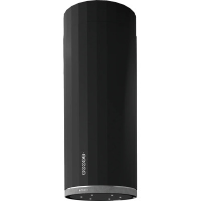 Faber Витяжка острівна, 37см, 1169м.куб/год, Corinthia Isola Ev8+ Dg Matt/Concrete A37, темно-сірий матовий