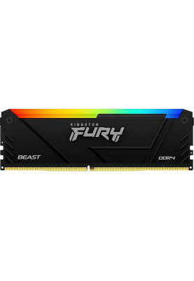 Kingston Пам'ять ПК Kingston DDR4 16GB KIT (8GBx2) 3600 FURY Beast RGB