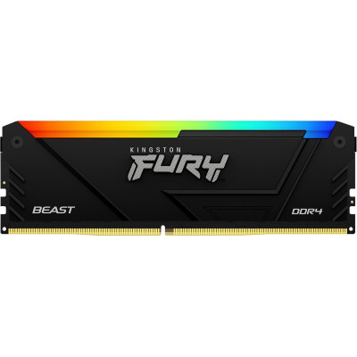 Kingston Пам'ять ПК Kingston DDR4 16GB KIT (8GBx2) 3600 FURY Beast RGB