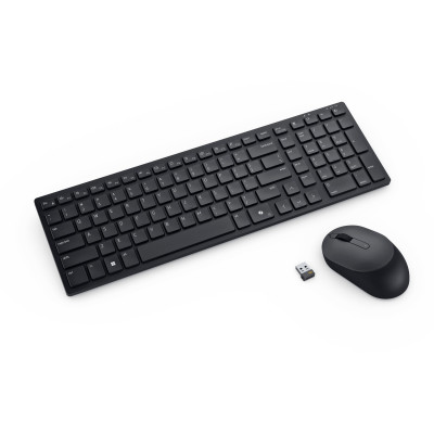 Dell Клавіатура Pro Compact Silent Keyboard and Mouse - KM555 - Russian
