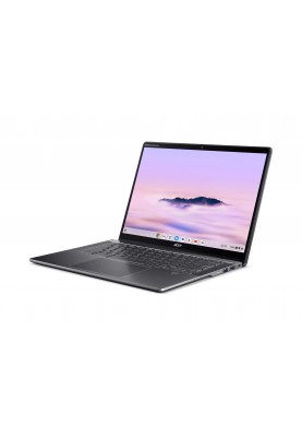 Acer Ноутбук Chromebook Plus Spin 514 CP514-4HN 14" WUXGA IPS Touch, Intel 3-100U, 8GB, F256GB, UMA, ChromeOS, сірий