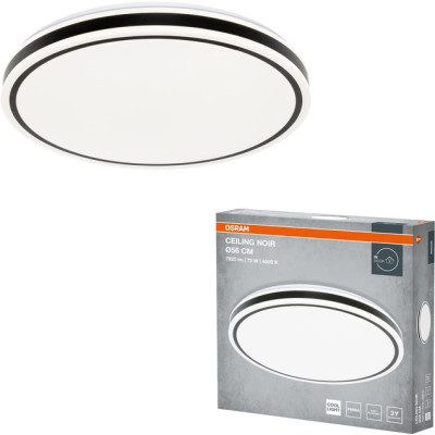 Osram Світильник накладний CEILING NOIR 600мм Round 72Вт 4000K Osram Світильник накладний CEILING NOIR 600мм Round 72Вт 4000K