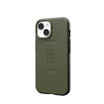 UAG Чохол для Apple iPhone 15 Civilian Magsafe, Olive Drab
