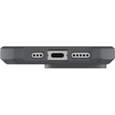 UAG Чохол для Apple iPhone 15 Pro Max Essential Armor Magsafe, Silver