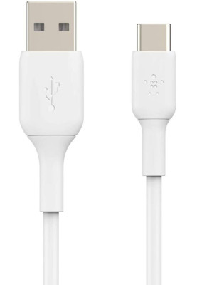 Belkin USB-A > USB-C заряджання/синхронізації 2м, 15Вт, Type-C, PVC, білий