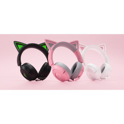Razer Гарнітура Razer Kraken Kitty V3 X, mini-jack, 1.3м, білий