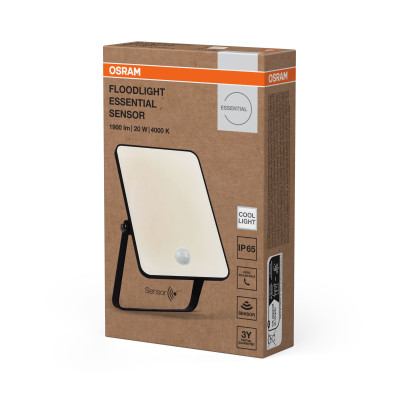 Osram Прожектор LEDVANCE OSRAM 20Вт 1800Лм 4000K чорний