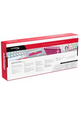 HyperX Клавіатура Alloy Origin 60 Red USB RGB ENG/RU, Pink