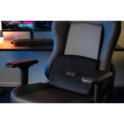 2E Gaming Крісло BASAN II, ПУ шкіра, 4D-Armrests, чорно-червоний 2E Gaming Крісло BASAN II, ПУ шкіра, 4D-Armrests, чорно-червоний