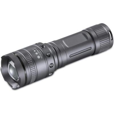 HAMA Ліхтар ручний на батарейках Ultra Pro LED Torch, AAAx4, 1000лм, 10Вт, LED, 4 функції освітлення, чорний
