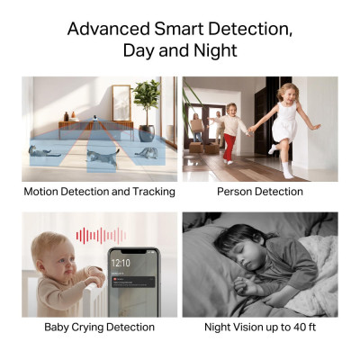 Mercusys IP-Камера MC210 3MP N300 microSD motion detection