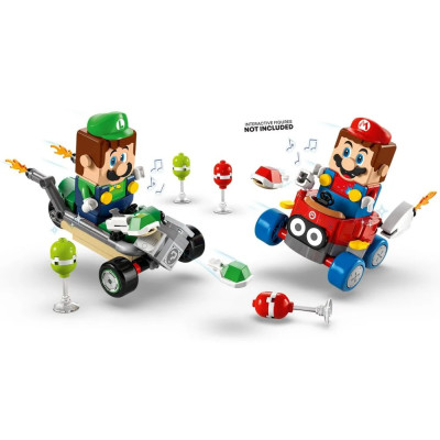 LEGO Конструктор LEGO Super Mario Mario Kart – Baby Mario vs. Baby Luigi LEGO Конструктор LEGO Super Mario Mario Kart – Baby Mario vs. Baby Luigi