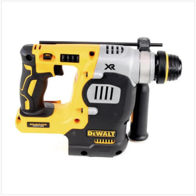 DeWALT Набір із чотирьох акумуляторних інструментів DeWALT 18В дриль-шурупокрут ударний DCD796 перфоратор SDS-Plus DCH273 шурупокрут ударний DCF887 шліфмашина кутова DCG405 акб 3х5А·год ЗП 2хTSTAK 14.3кг