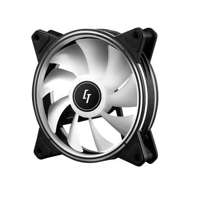 Chieftec Корпусний вентилятор Chieftronic NOVA ARGB, 120мм, 1600rpm, 4pin PWM+3pin ARGB, 24dBa