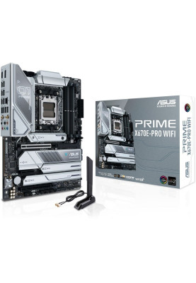 ASUS Материнcька плата PRIME X670E-PRO WIFI sAM5 X670 4xDDR5 M.2 DP HDMI WiFi BT ATX